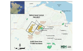 Puma Begins Geophysical Survey on its Triple Fault Gold Project