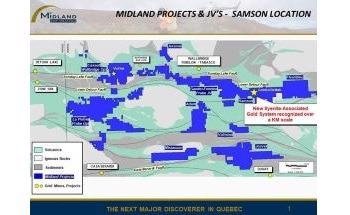 Midland Reports Start of Huge Exploration Program on its Samson Gold Project