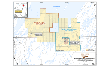 Doré Copper Signs Option Agreement with VanadiumCorp for Cornerback Property