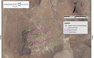 Paramount Reports Assay Results from Two New Core Holes in Eastern Oregon