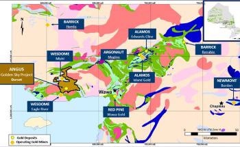 Angus Gold Reports the Start of First Drill Program on Golden Sky Project