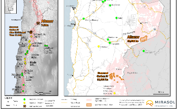 Mirasol Resources Offers Updates on Altazor and Gorbea Gold Projects in Chile