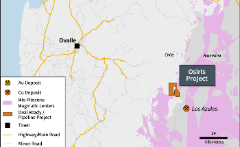 Mirasol Resources to Begin Copper Mining at the Osiris Project in Chile