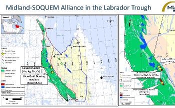 Midland and SOQUEM Find Gold-Bearing Boulder in Lac à Terre Rouge Area