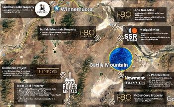 Rover Metals Corp. Announces Commencement of Phase 1 Exploration at Tobin Gold Project