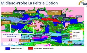 Midland and Probe Metals Inc. Announces the Commencement of an Important Drilling Program