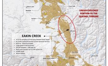 Trailbreaker Resources Ltd. Announces the Completion of Phase 1 Exploration Program at Eakin Creek Property