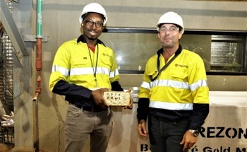 Orezone Achieves First Gold in Burkina Faso