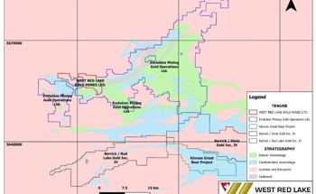 West Red Lake Gold and Evolution Mine Sign Agreement on Rowan Property