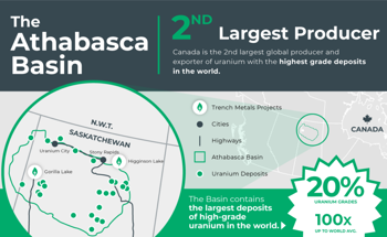 Trench Metals Reports 2023 Prospecting Program for Higginson Lake Uranium Project