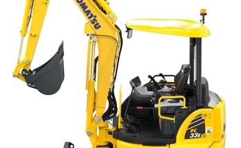 Komatsu Europe Launches an All-New Electric PC33E-6 Mini Excavator