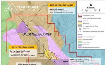 Trailbreaker Expands Liberty Property, Pursues Copper, Molybdenum, and Gold Potential