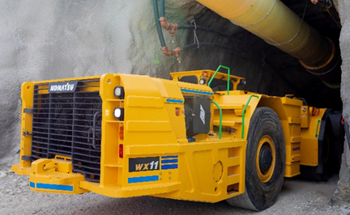 Komatsu Adds WX11 LHD to Underground Hard Rock Lineup