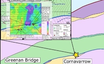 Galantas Gold’s Geophysical Results for Key Exploration Target Area