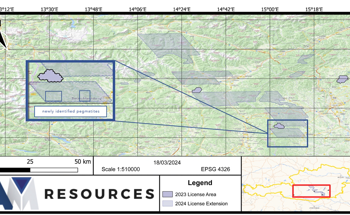 AM Resources Discovers Large Pegmatites in Austria