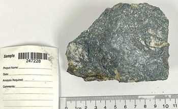 Military Metals Announces Grab Sample Results up to 40.6% Antimony and 106.5 gpt Gold from Stockpile of Historically Mined Material at West Gore Antimony-Gold Project, Nova Scotia