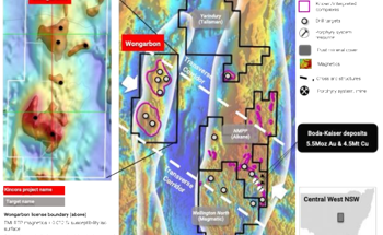 Kincora Commences Drilling at the Wongarbon Porphyry Project and Announces Board Changes