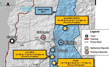 Montero Mobilizes for Phase 1 Diamond Drill Program at Elvira Gold Project