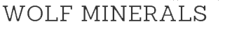 Wolf Minerals Limited